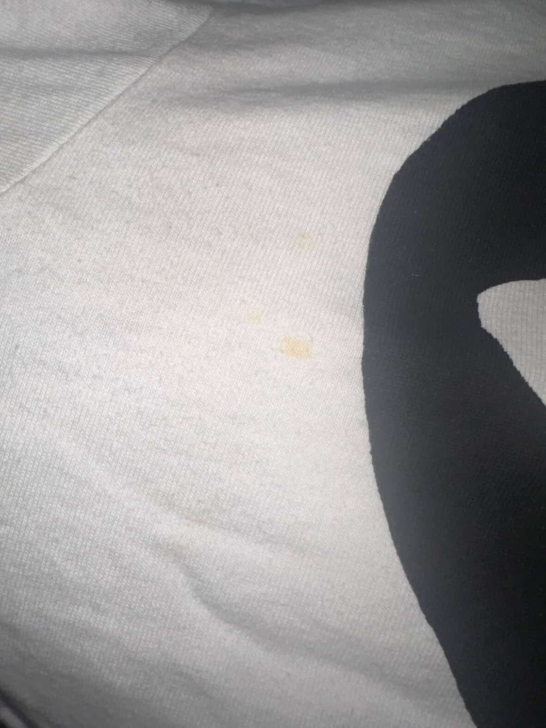 꼼데가르송 블랙 하트 반팔 티셔츠 화이트 xs 상품이미지5