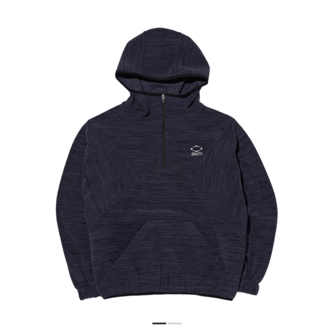 미스치프 플리스 아노락 차콜블루 L 상품이미지1