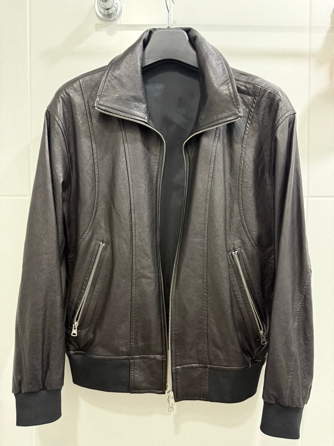 홀리선 23SS 가죽자켓 (s size) 상품이미지1