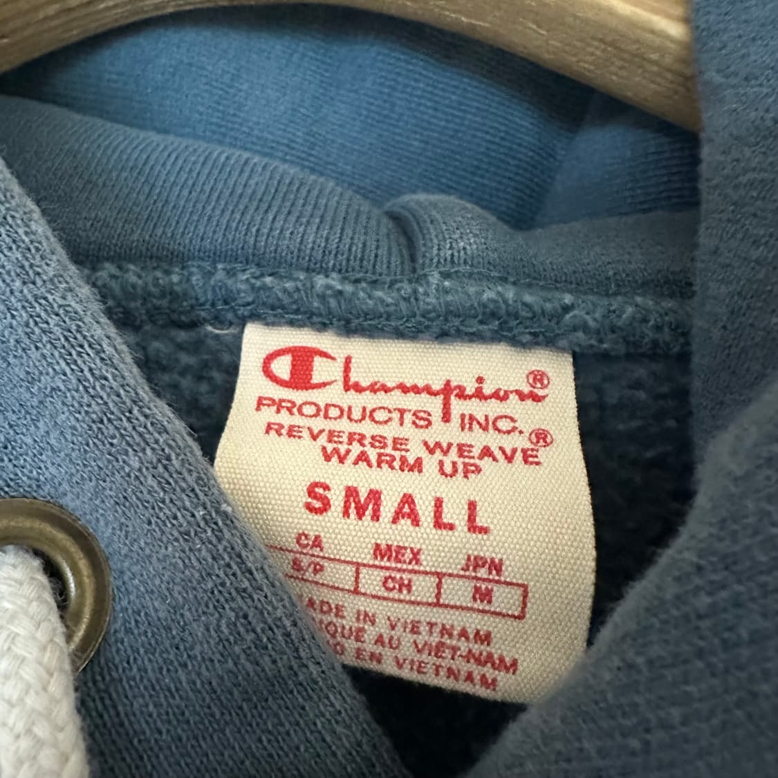 S 챔피온 리버스위브 후드 상품이미지3