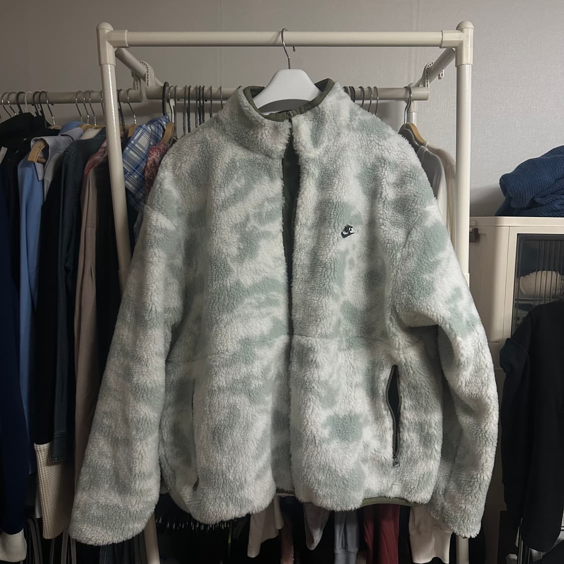 나이키 리버서블 양면 플리스 자켓 XL 상품이미지4