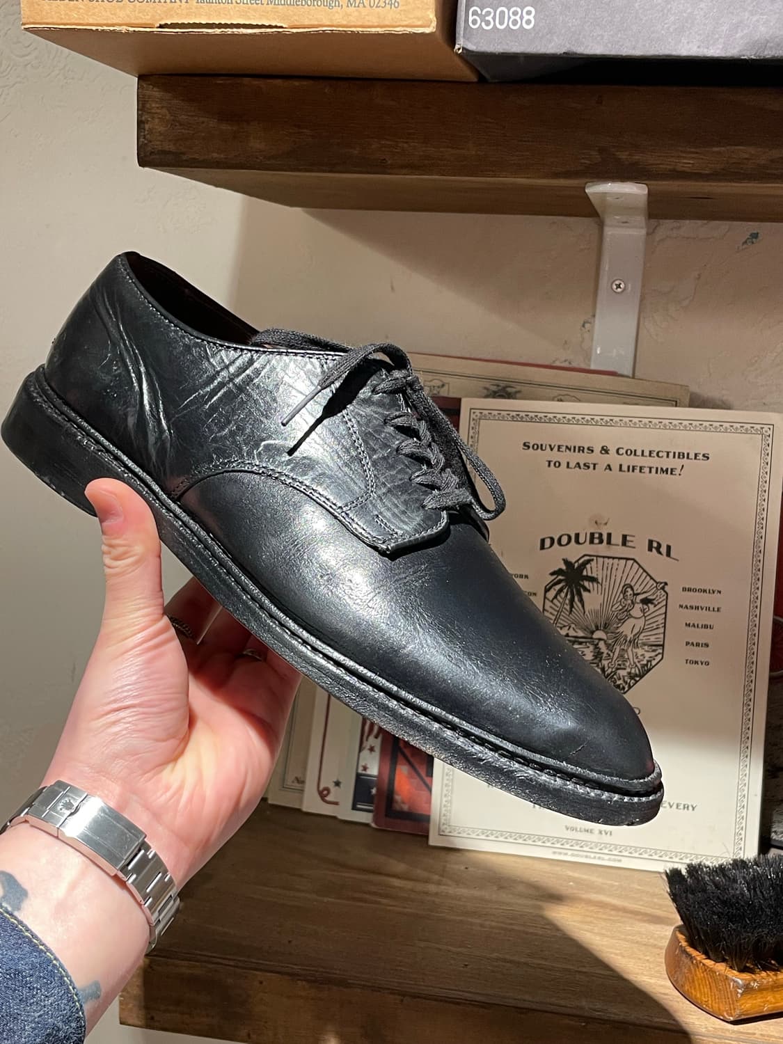 Alden 알든 언라인드 더비 슈즈 판매 상품이미지7