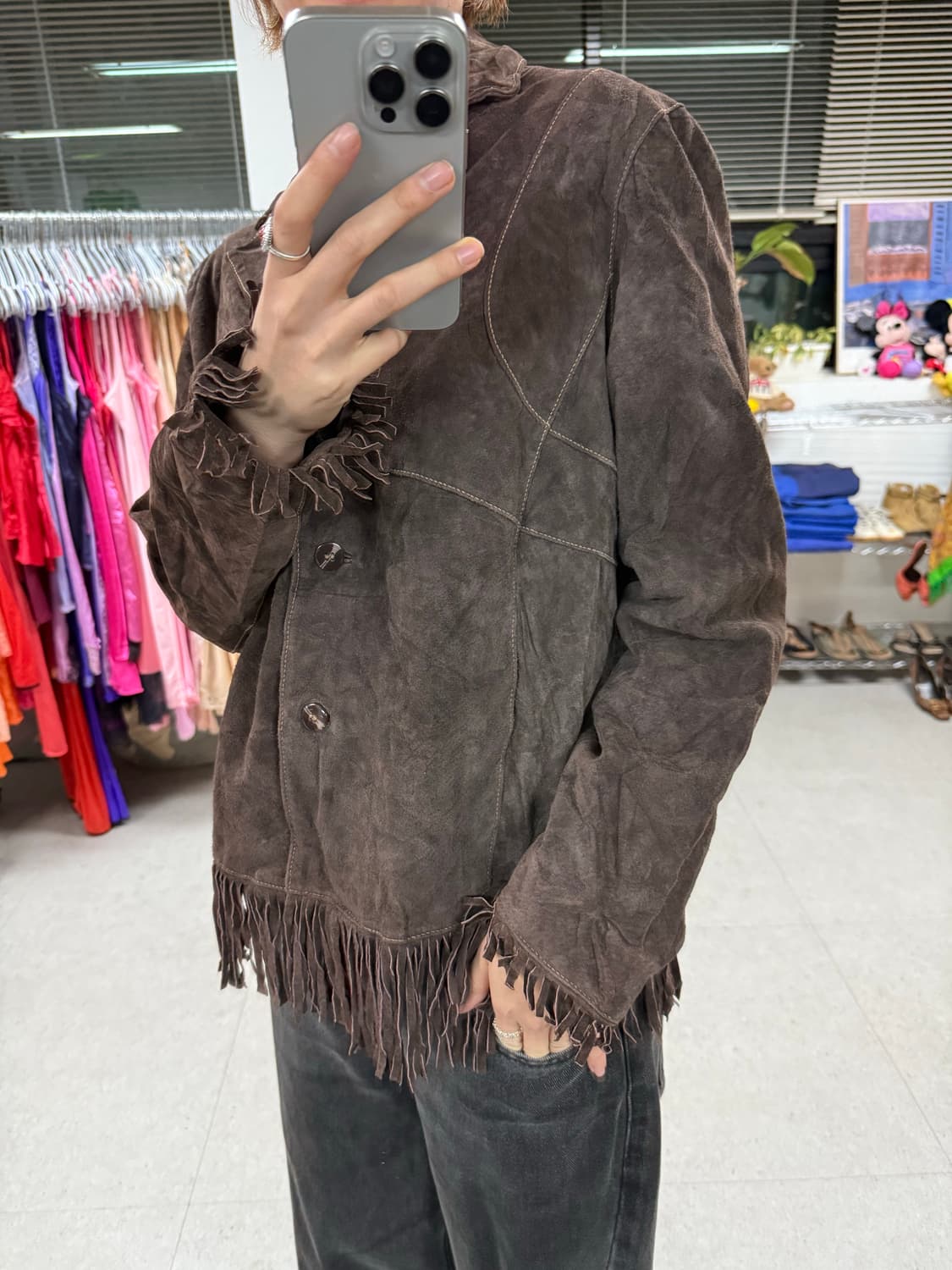 Outbrook fringe jacket 프린지자켓 상품이미지7