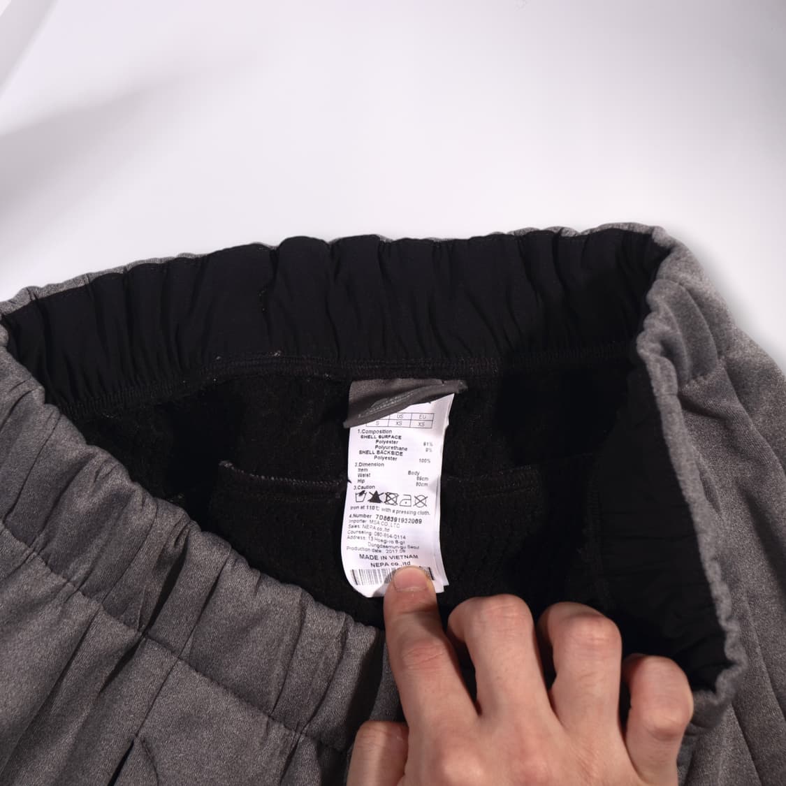 네파 기능성 조거팬츠 B377 상품이미지3