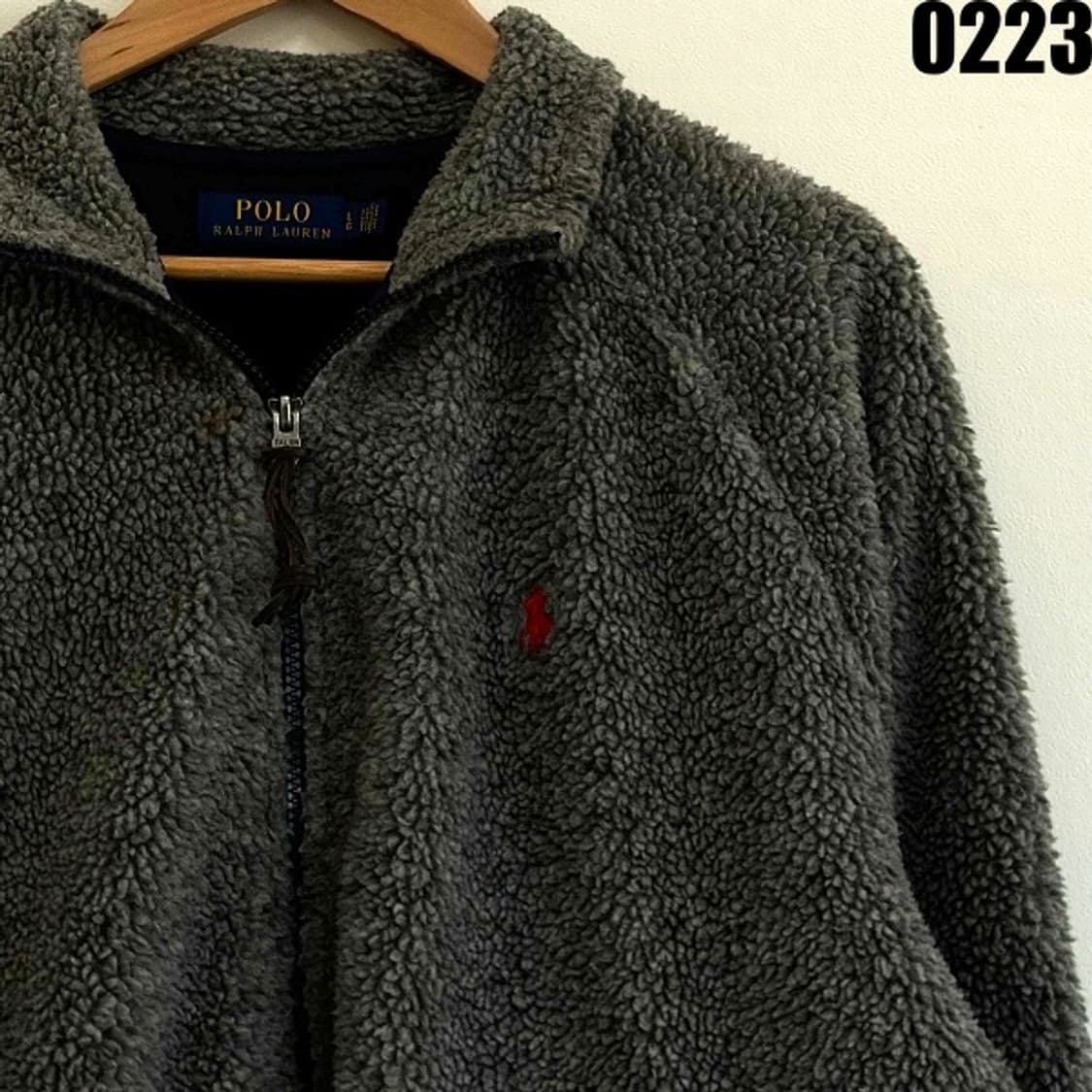 폴로 랄프로렌 보아 플리스 집업 자켓 L 0223  상품이미지2