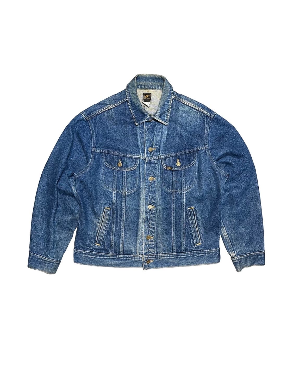 80s 리 라이더스 데님 트러커 자켓 made in usa 상품이미지1