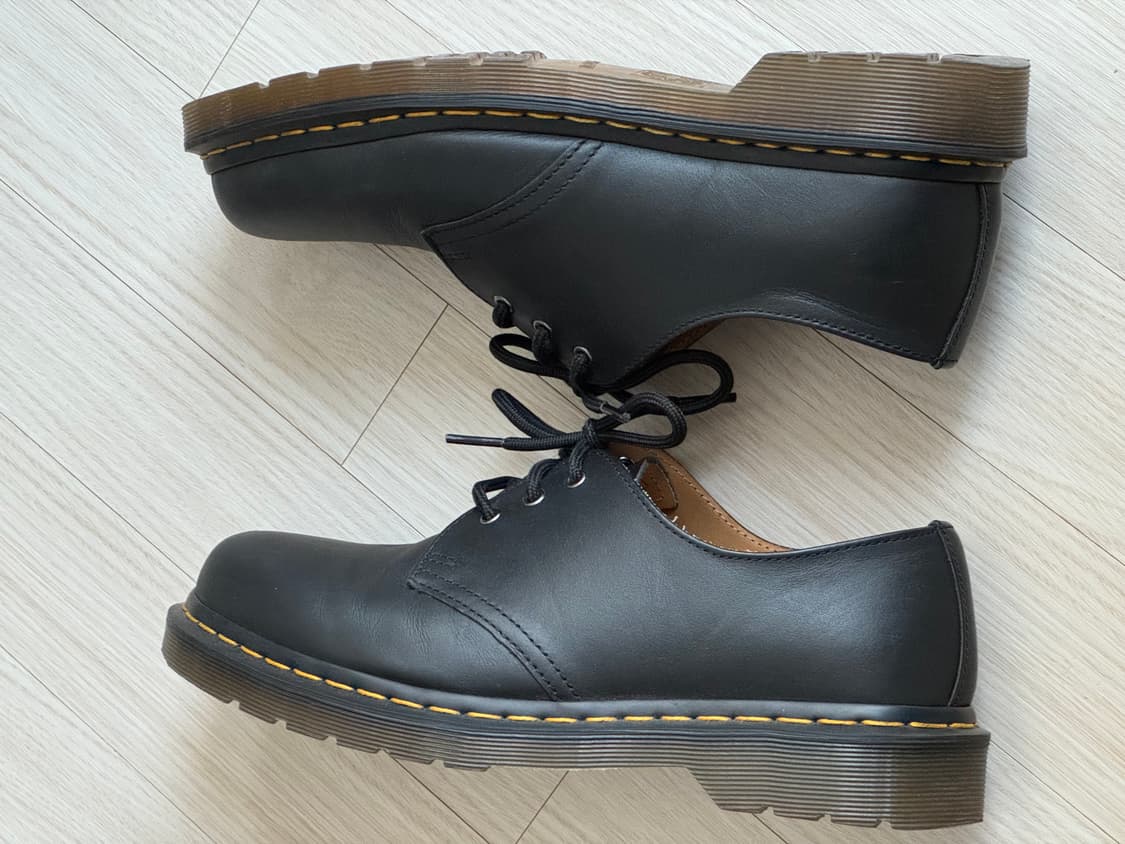 [260] 닥터마틴 1461 나파(Nappa) 블랙 3홀 상품이미지6