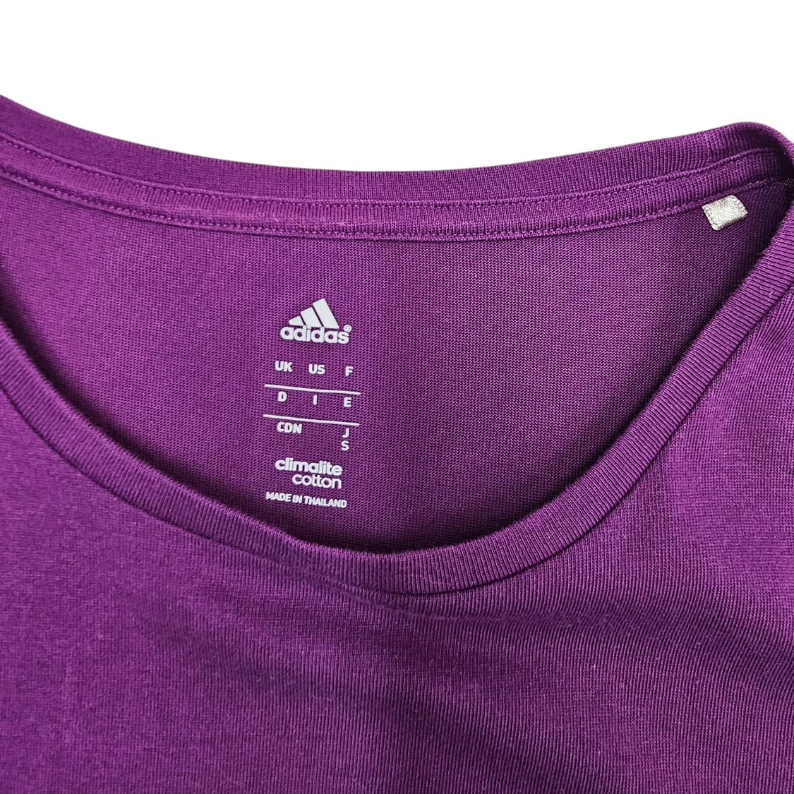 S ADIDAS 글리터 로고 반팔 티셔츠 상품이미지5