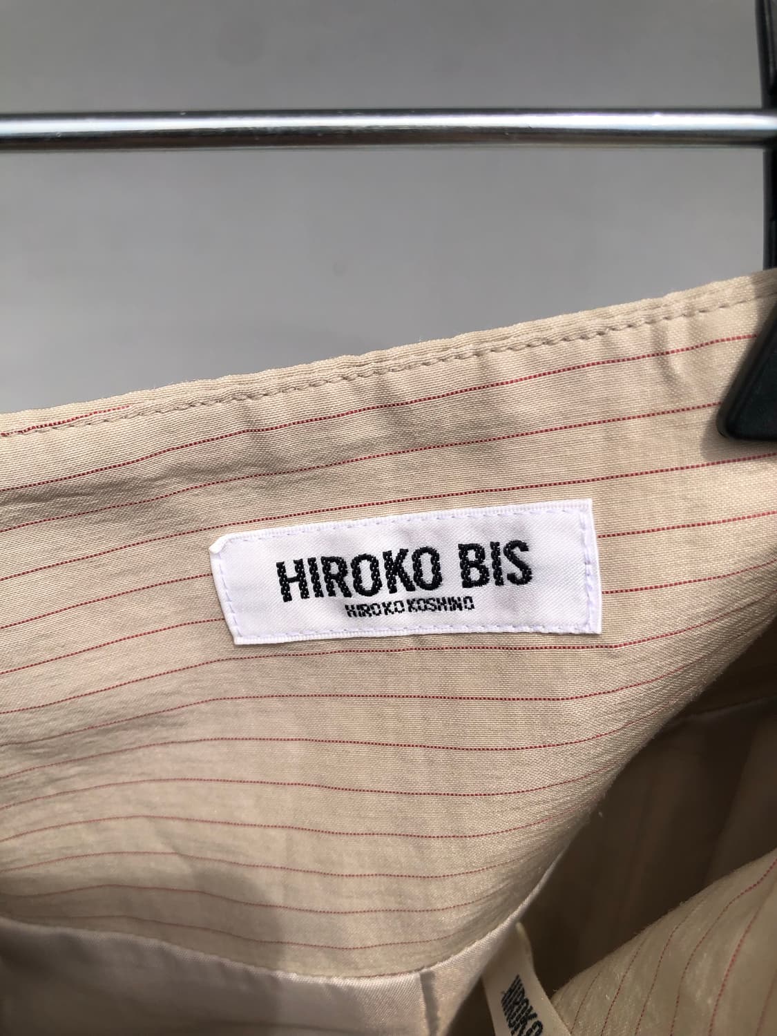 Hiroko Bis stripe flare skirt 상품이미지2
