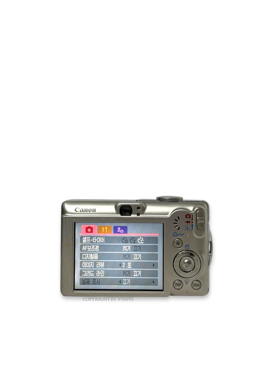 캐논 익서스 60(ixus 60,ixy 70) 빈티지 디지털 카메라 디카 상품이미지5