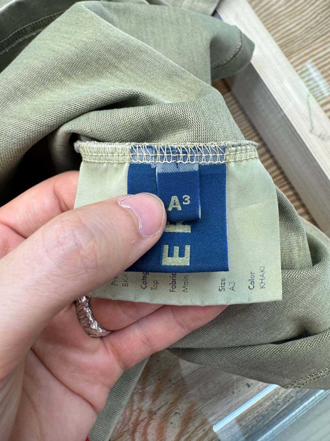 아더에러 21SS 니들 로고 티셔츠 상품이미지7