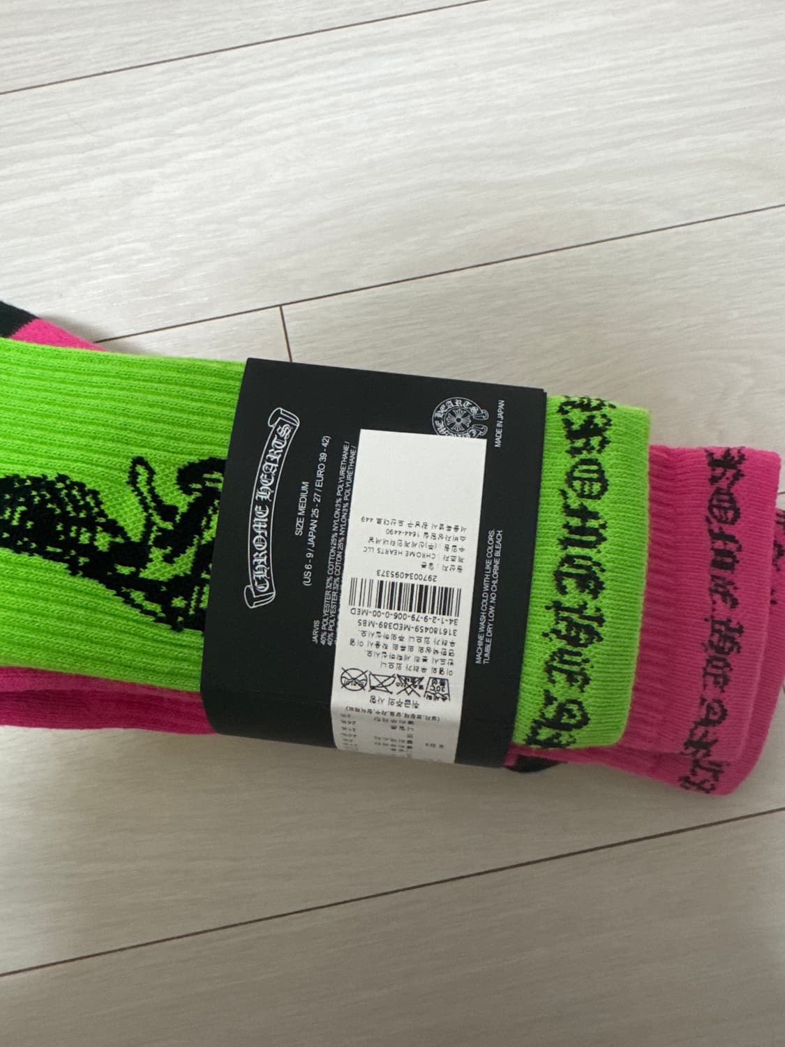 [신세계 본점]크롬하츠 양말 FOTI M사이즈 판매합니다(켤레당 17) 상품이미지2