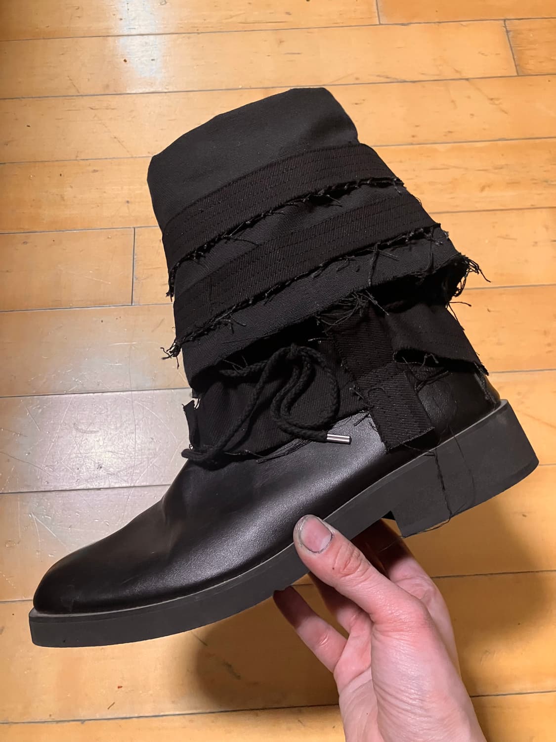 Alfredo bannister 알프레도 바니스터 헤비 레이어드 롱 부츠 상품이미지5