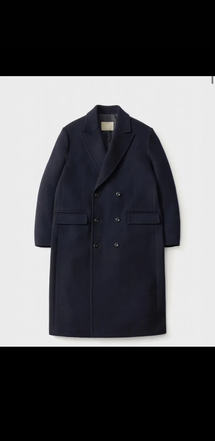 포터리 캐시미어 멜톤 울 더블 코트 상품이미지3
