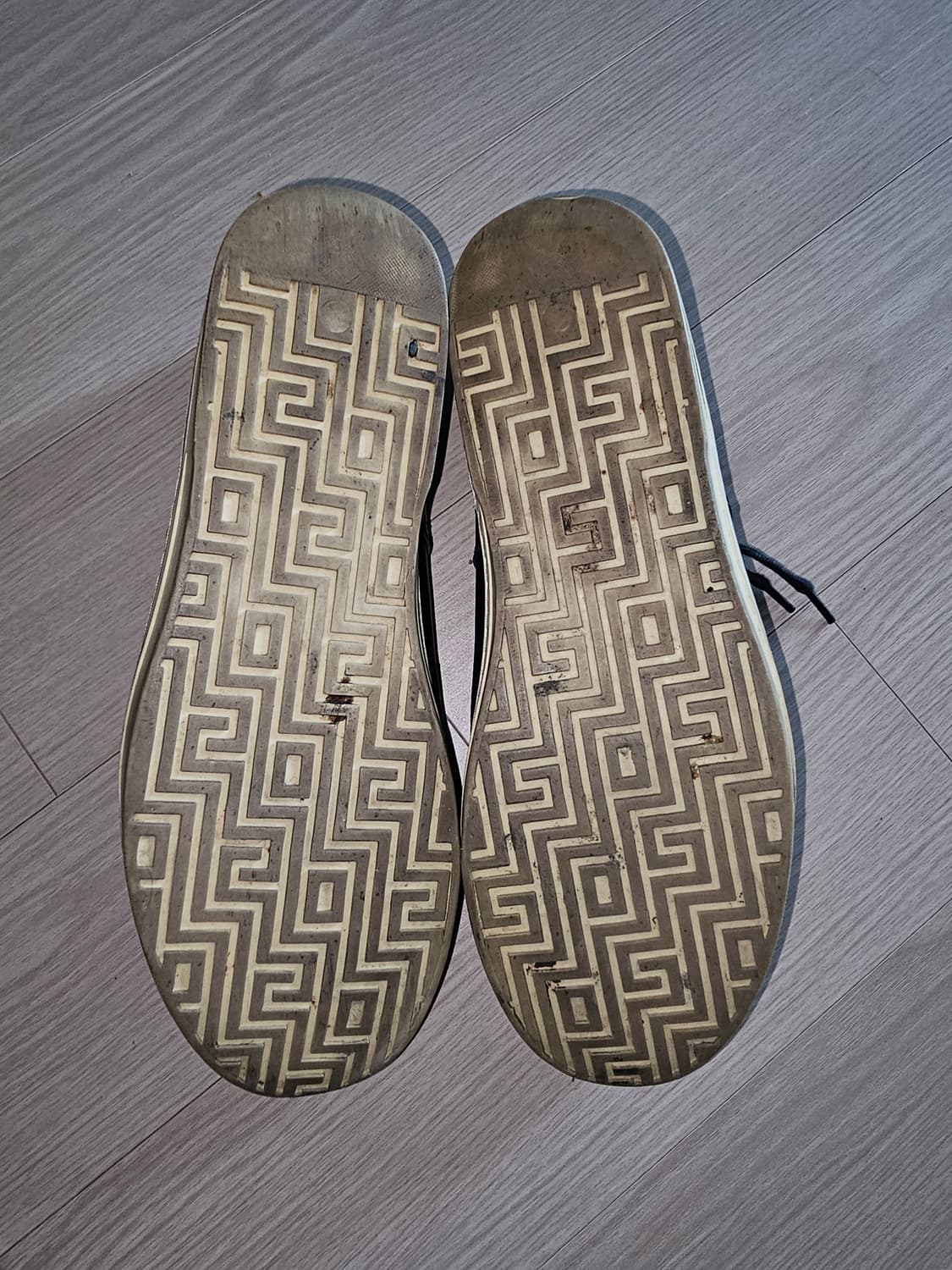 닐바렛 블랙가죽 스니커즈 상품이미지5