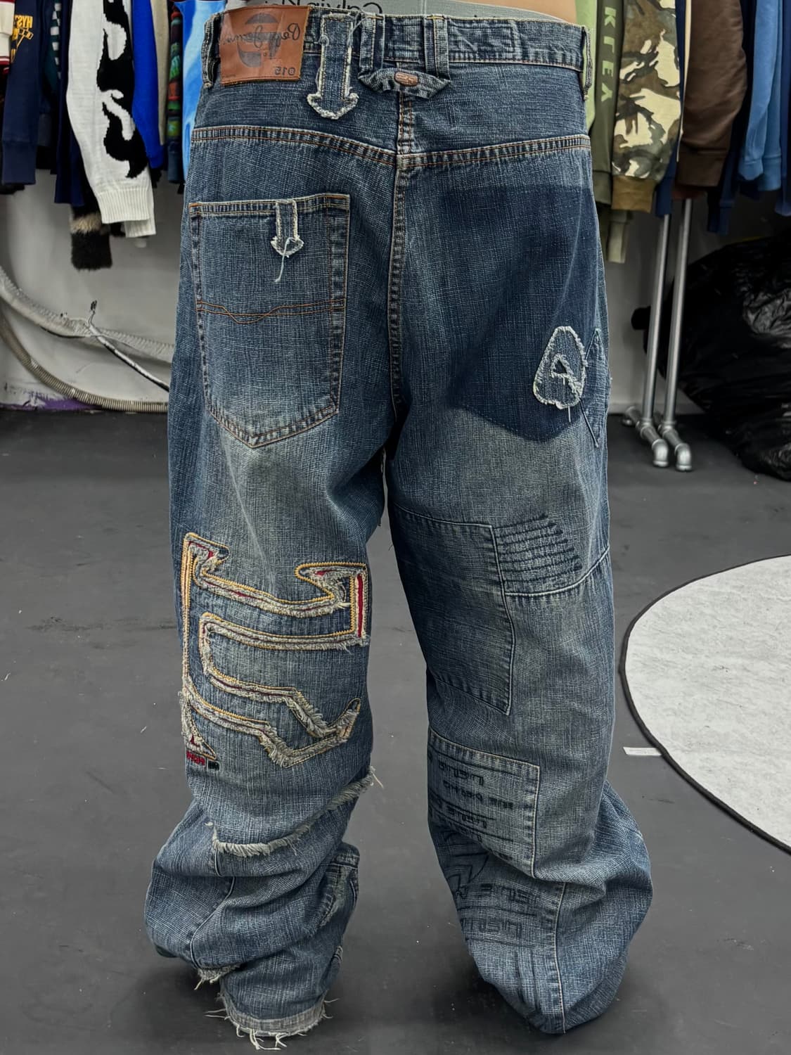 PePe Jeans 페페진스 올드스쿨 패치워크  데님팬츠 상품이미지5