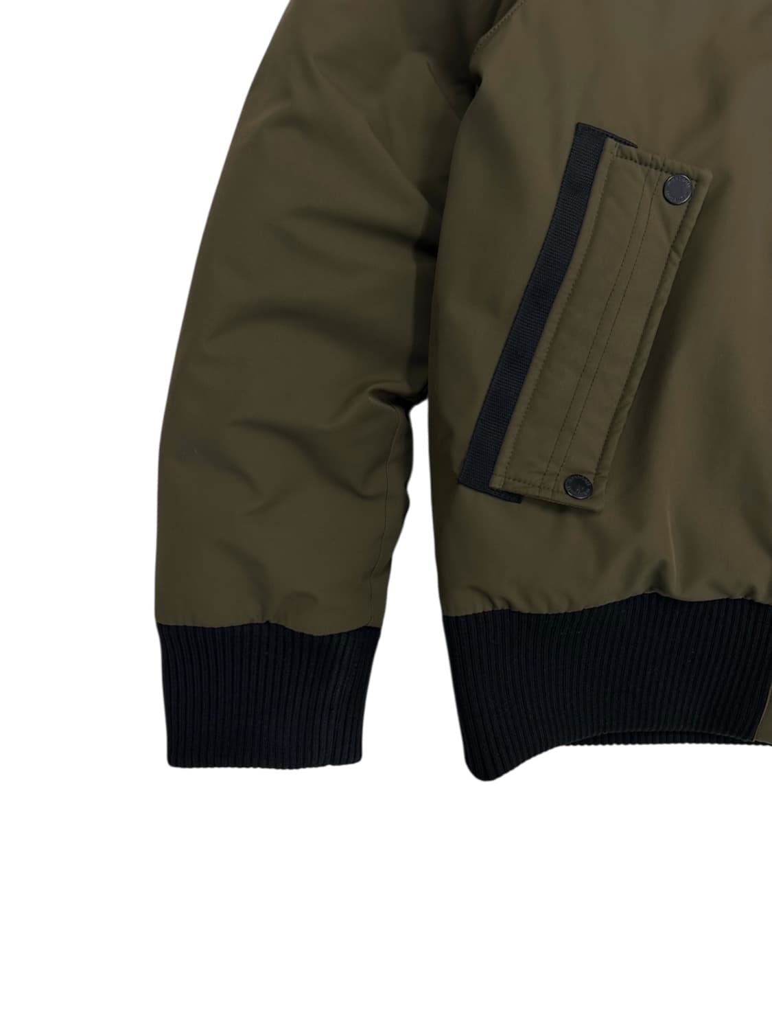 몽벨 덕다운 패딩 카키 (L) 상품이미지5