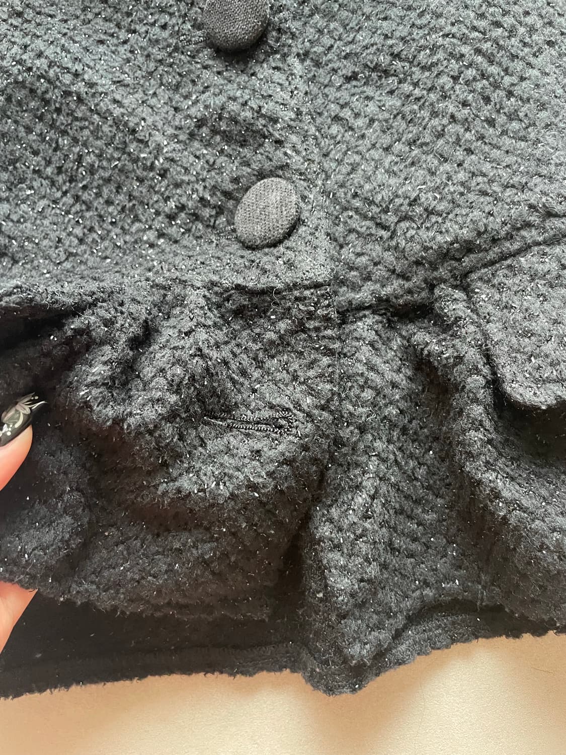 트랄랄라 퍼 숏코트 갸루 핀터 공겜여주 상품이미지3