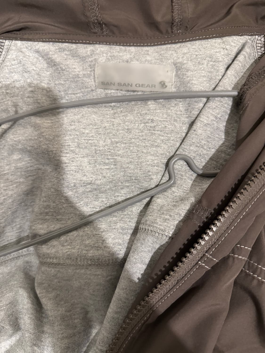 산산기어 DUAL WEAVE JACKET [BROWN] 상품이미지7