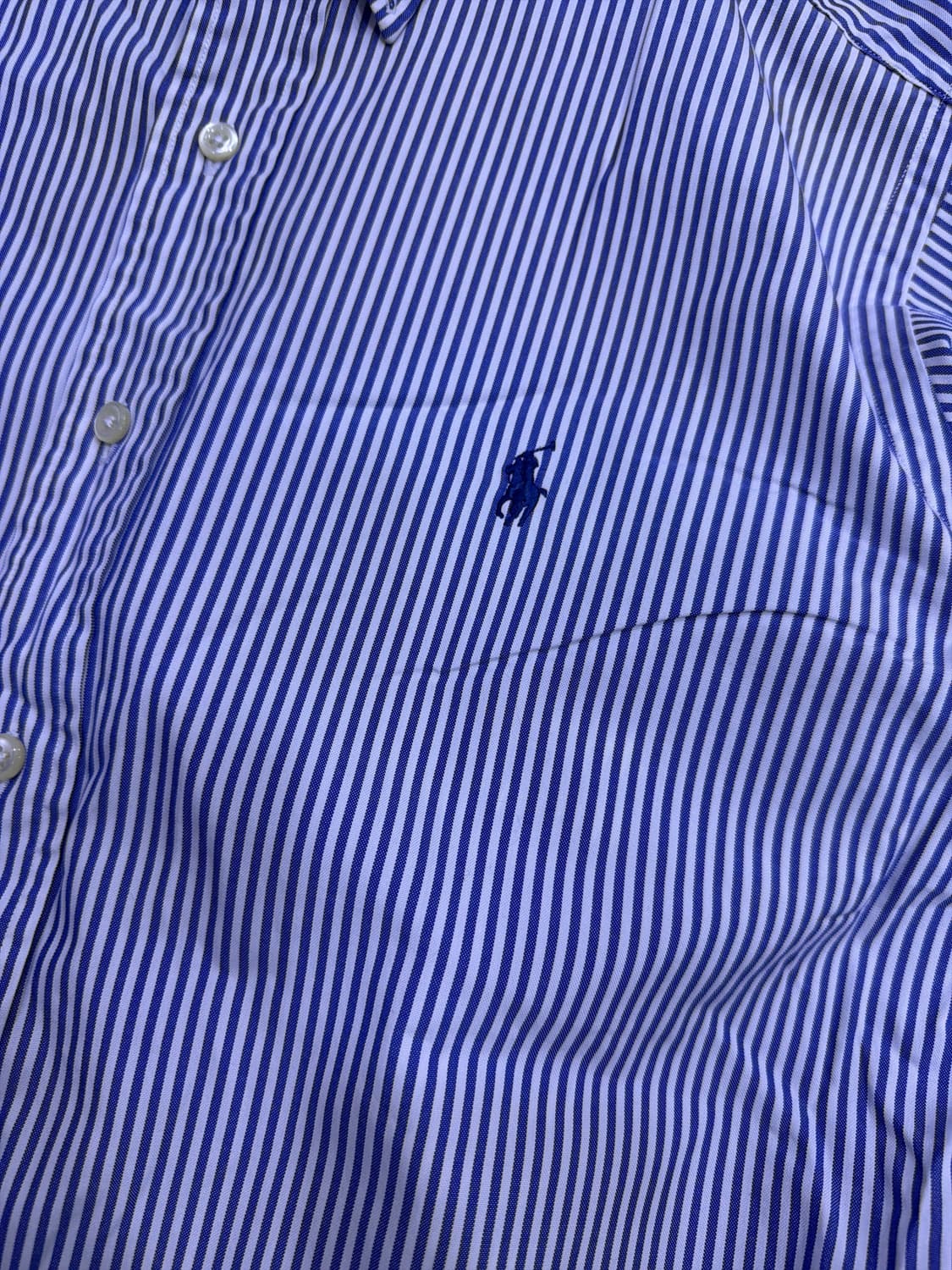 폴로 랄프로렌  야머스 스트라이프 버튼다운 옥스포드 셔츠 M 상품이미지4