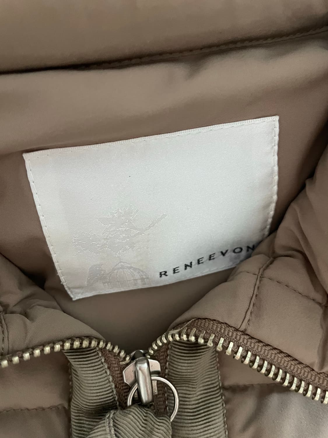 레니본 니트 패딩 상품이미지2