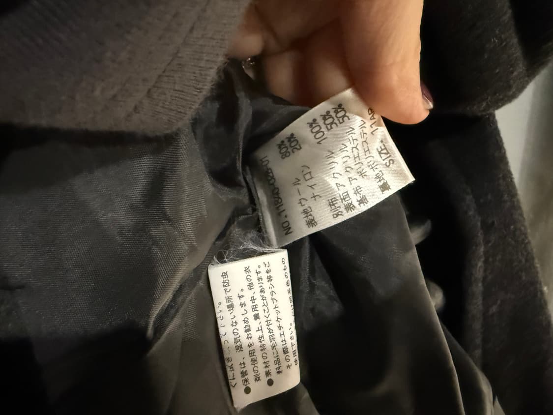 button point collar detail long coat 상품이미지10