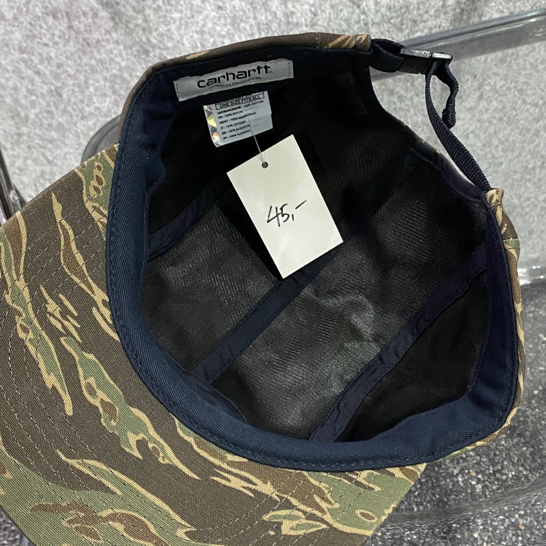 칼하트 미들로고 밀리터리 스냅백 B3447 상품이미지3