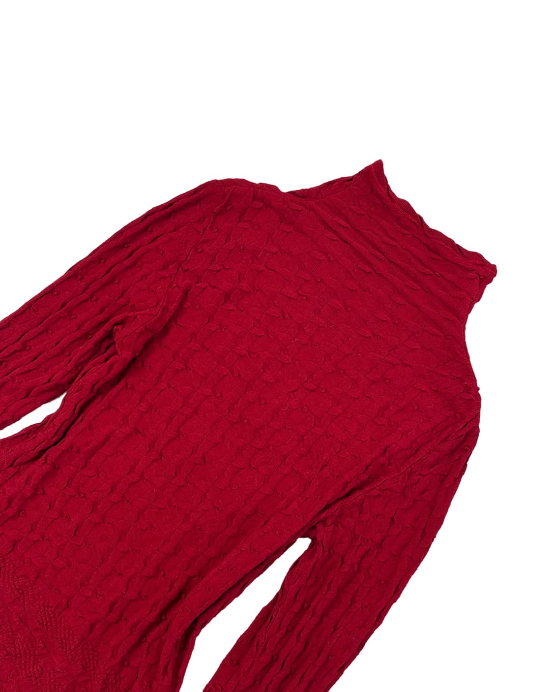 ISSEY MIYAKE Heart HAAT 레드 스모킹 하프넥 티 상품이미지2