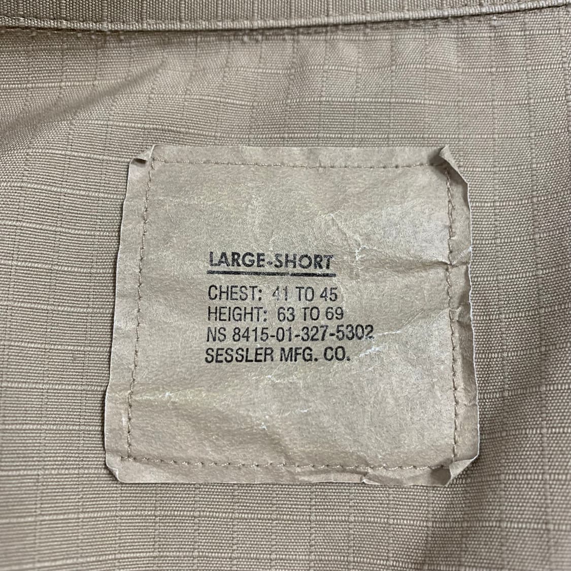 Sessler BDU jacket. L 상품이미지6