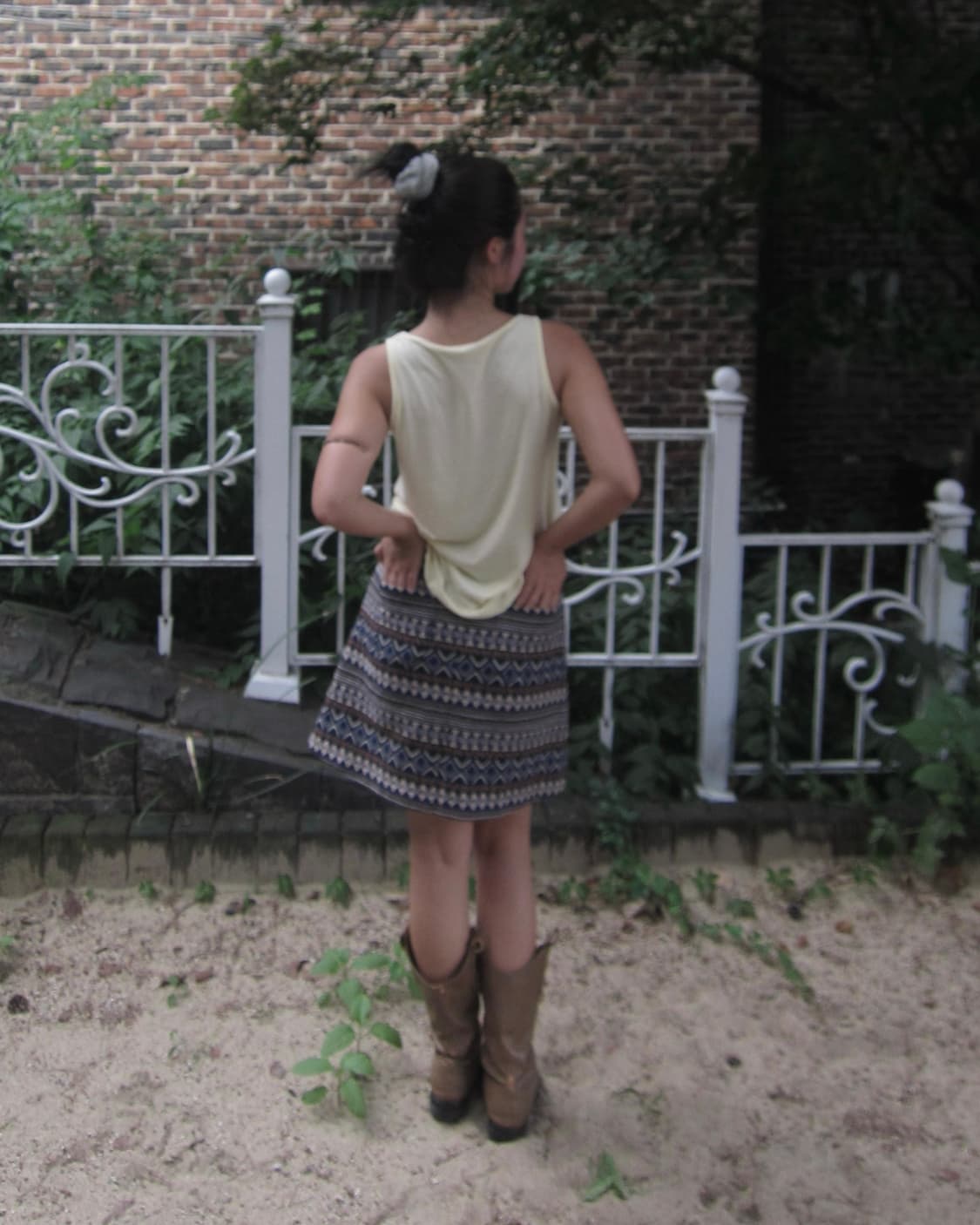 vintage bohemian mini skirt 상품이미지8
