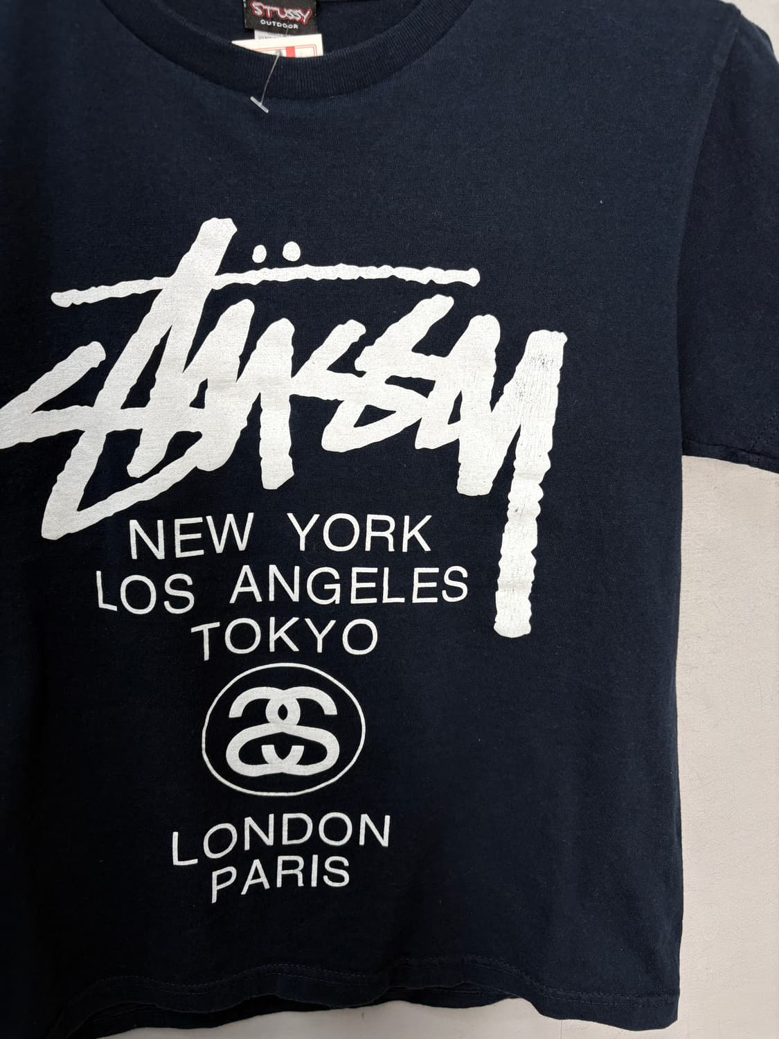 스투시 월드투어 반팔 티셔츠 A3741 상품이미지3