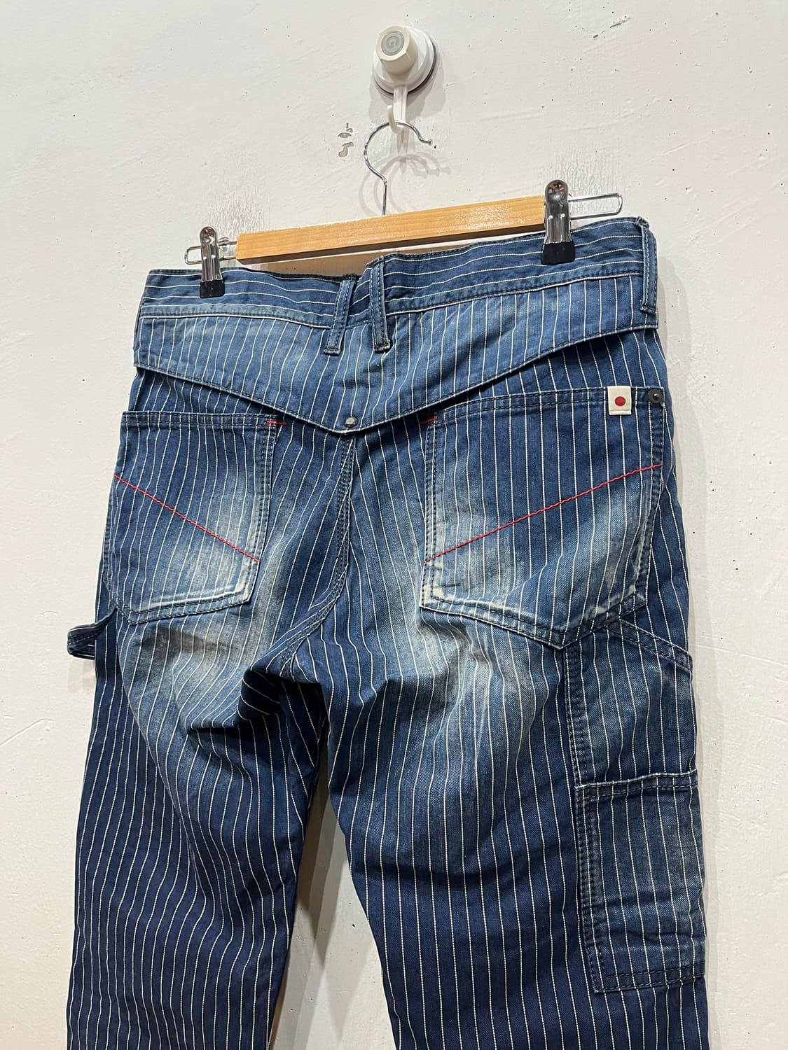 Deeta 워시드 히코리 카펜터 데님팬츠 Made in JAPAN  상품이미지3