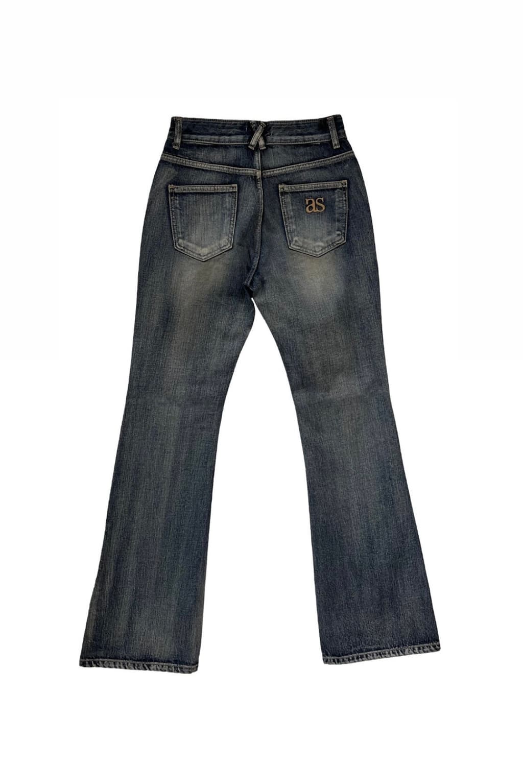 애즈온 엑스 디테일 데님 팬츠 (장원영바지) 상품이미지1