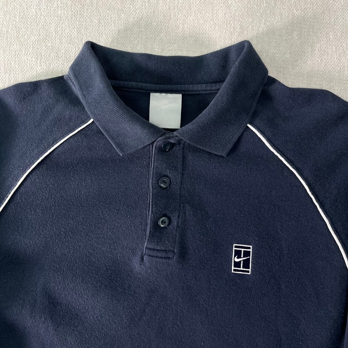 100 나이키 00s 코튼 카라넥 롱슬리트 티셔츠 상품이미지2