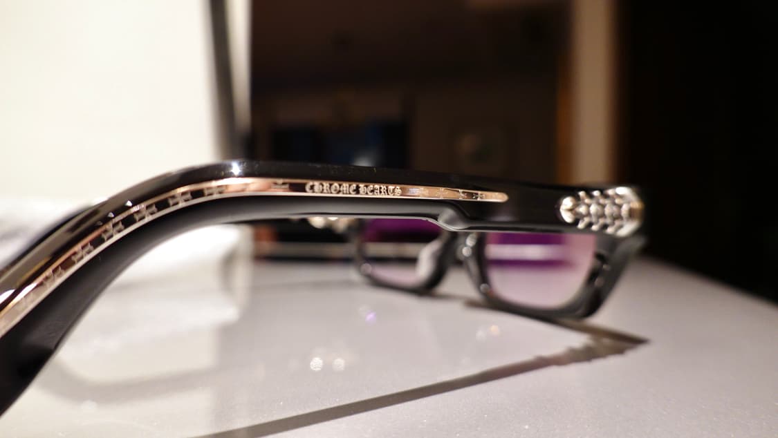 크롬하츠 아스트라오디네어-A 블랙/실버 안경 상품이미지8