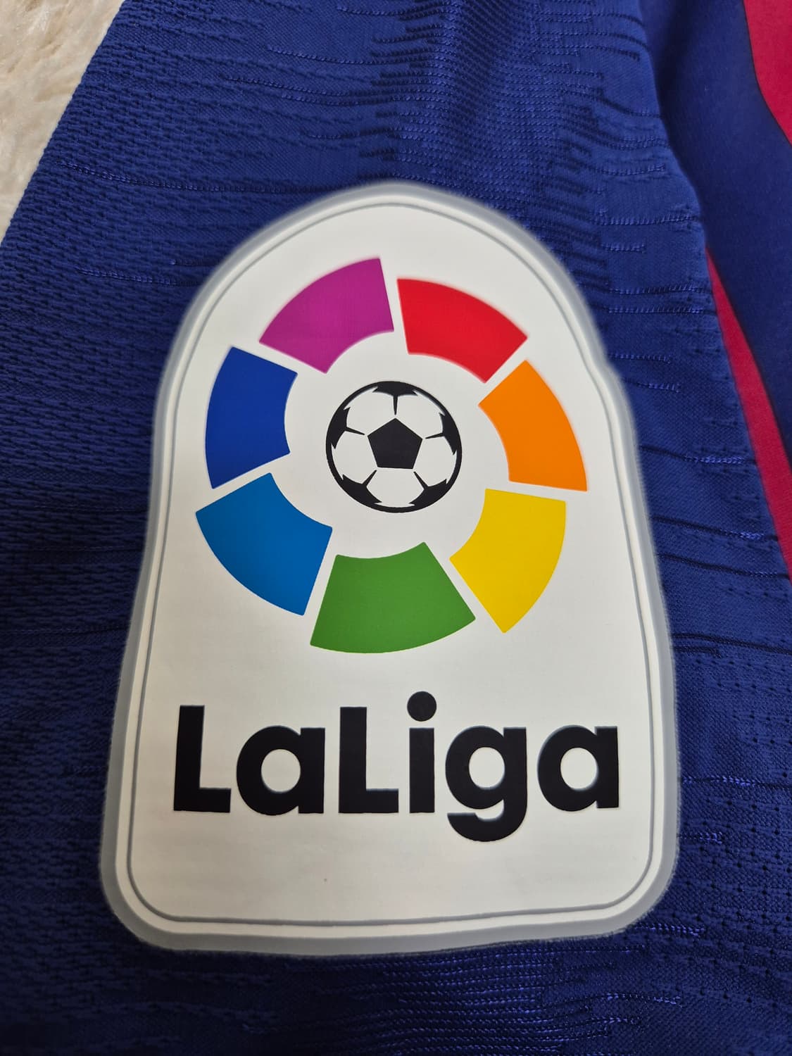 18-19 바르셀로나 홈 어센틱(베이퍼니트) 메시 #10 (풀패치) 상품이미지6