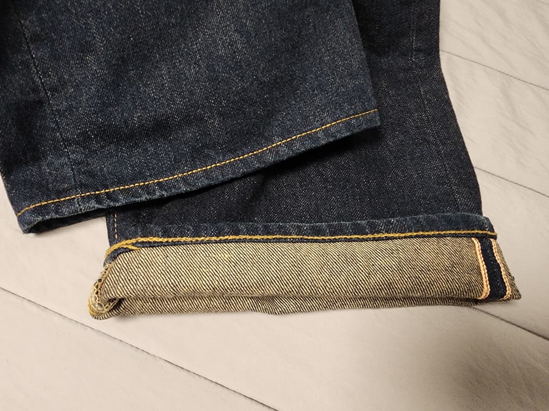 (34)더블알엘(rrl) 원스워시 스트레이트핏 셀비지 데님 상품이미지7