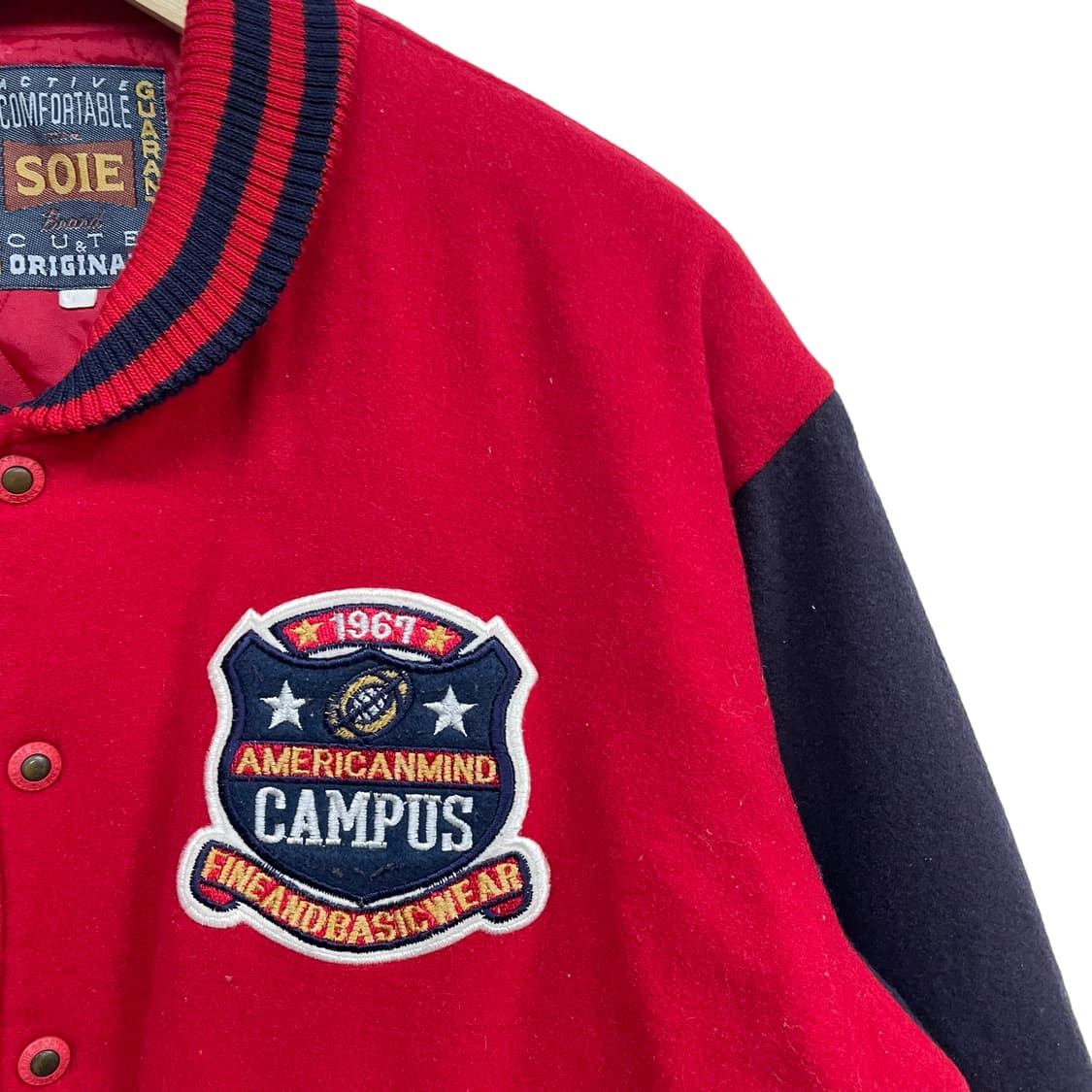 Usa vintage 울 바시티 자켓 상품이미지5