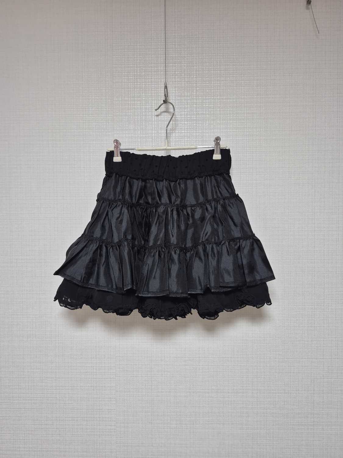 Tralala 라떼갸루 히메갸루 도트 쉬폰 프릴 스커트 입니다 ♡♡ 상품이미지5