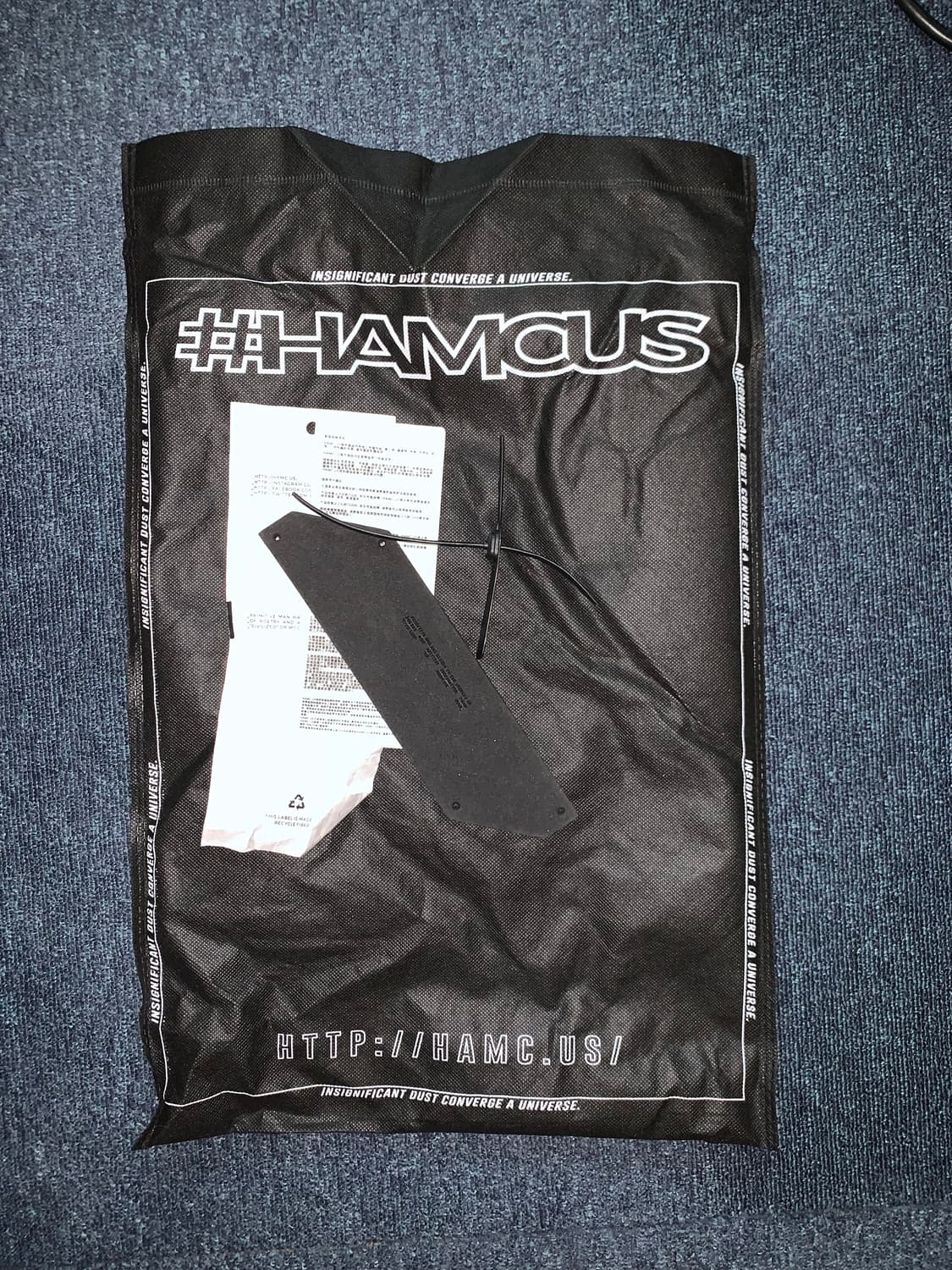 Hamcus 18fw 롱 슬리브 후디 니트 상품이미지8