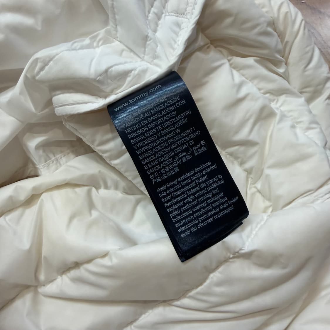 타미힐피거 W 화이트 경량 베스트 상품이미지4