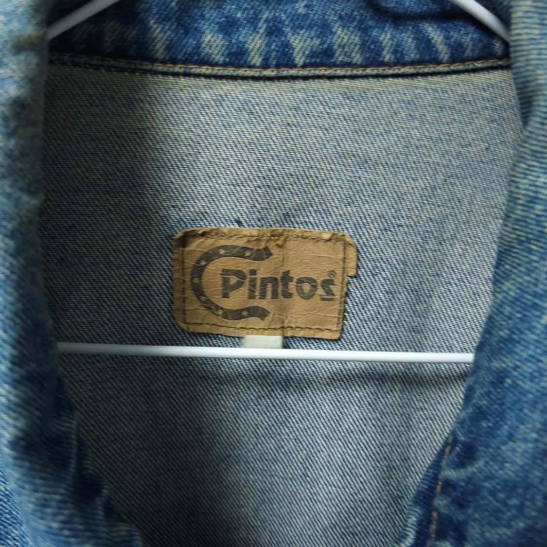 PINTOS 빈티지 데님 자켓 L 상품이미지5