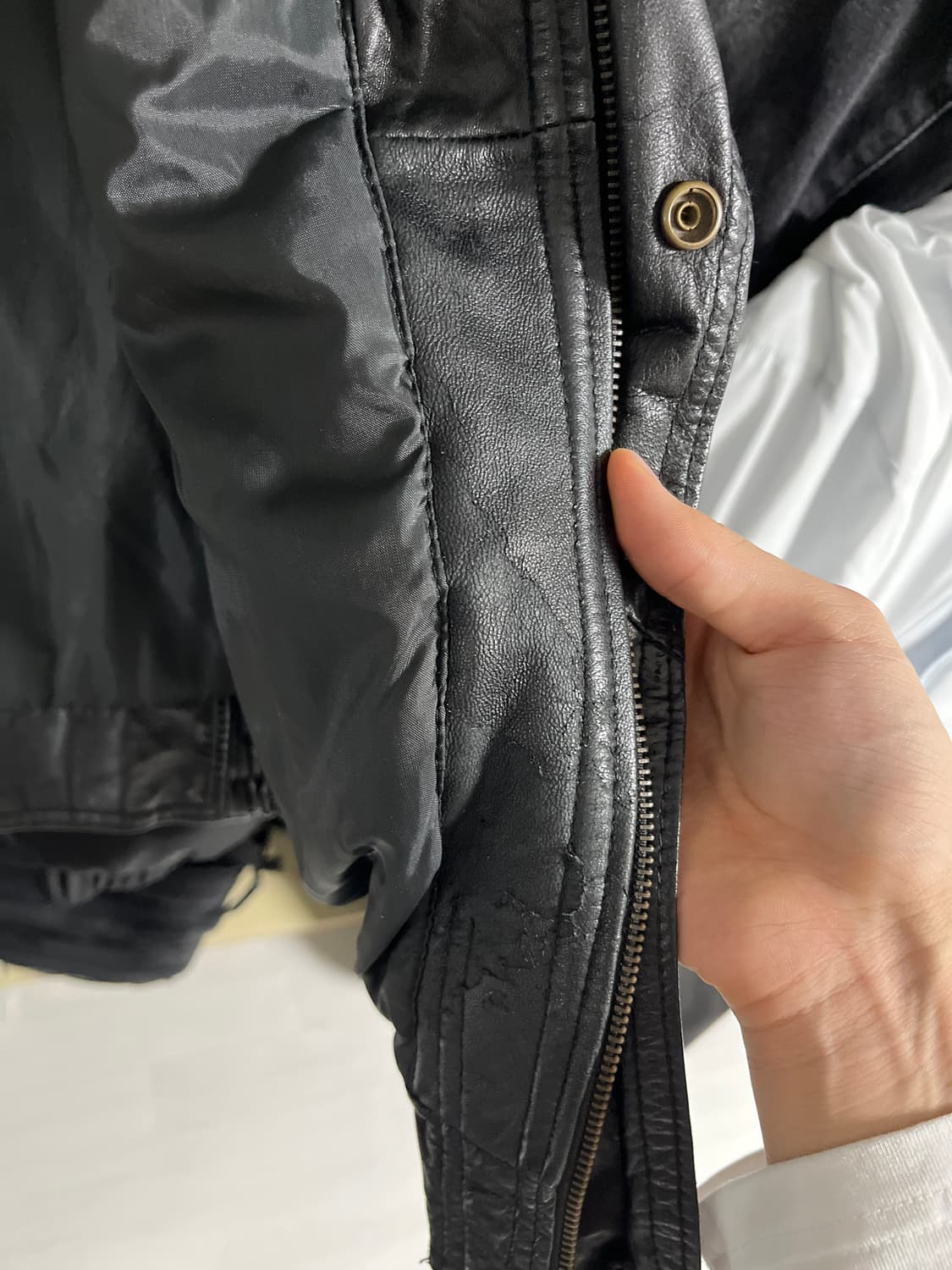 빈티지 양가죽 자켓 상품이미지4