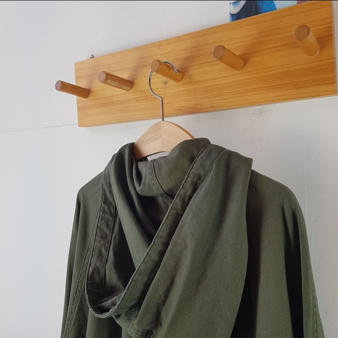 프릭스토어 밀리터리 롱 후드 코트 상품이미지6