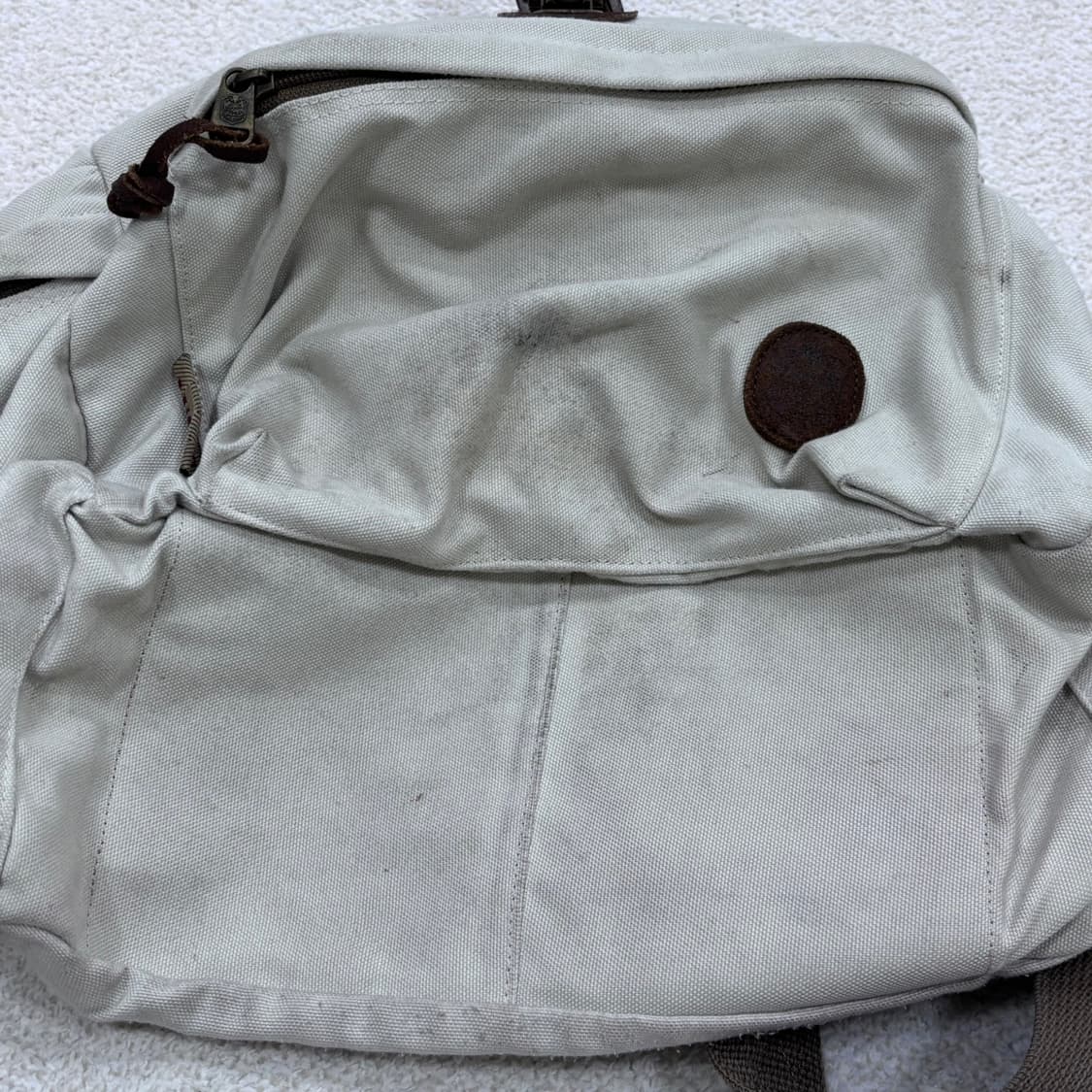 실측확인 루카스 빈티지 백팩 0316E 상품이미지4