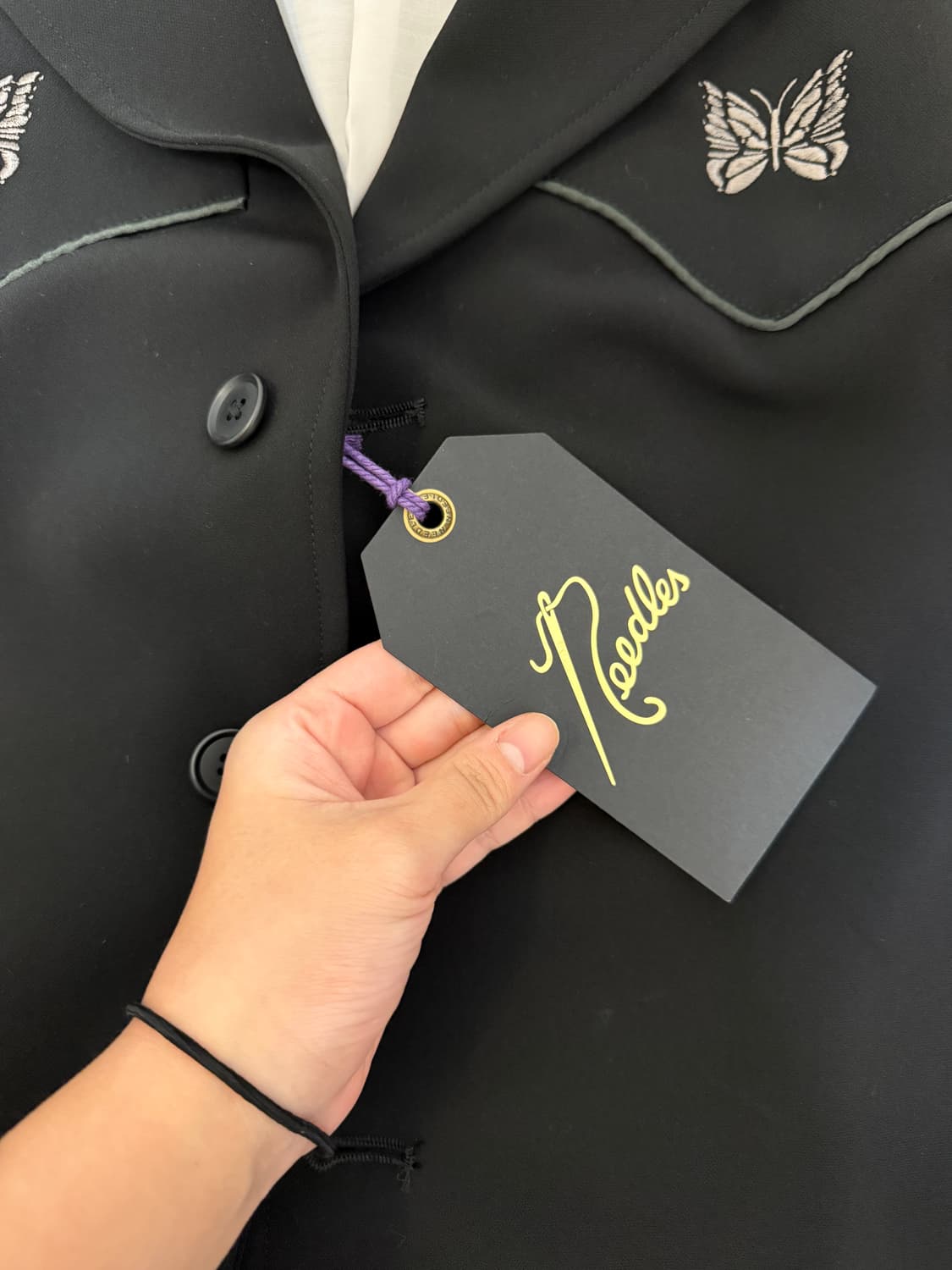 니들스 웨스턴 레저 자켓 s사이즈 팔아요! 상품이미지3