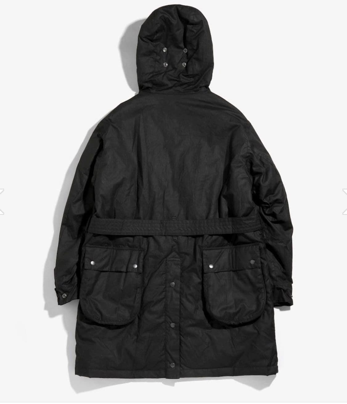 바버 x 엔지니어드가먼츠 브룩데일( brookdale) 파카 블랙컬러 L 상품이미지2