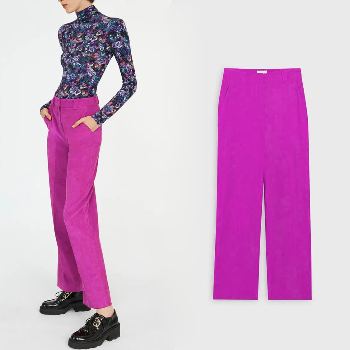 끌로디피에로 벨루어 코듀로이 팬츠 상품이미지2