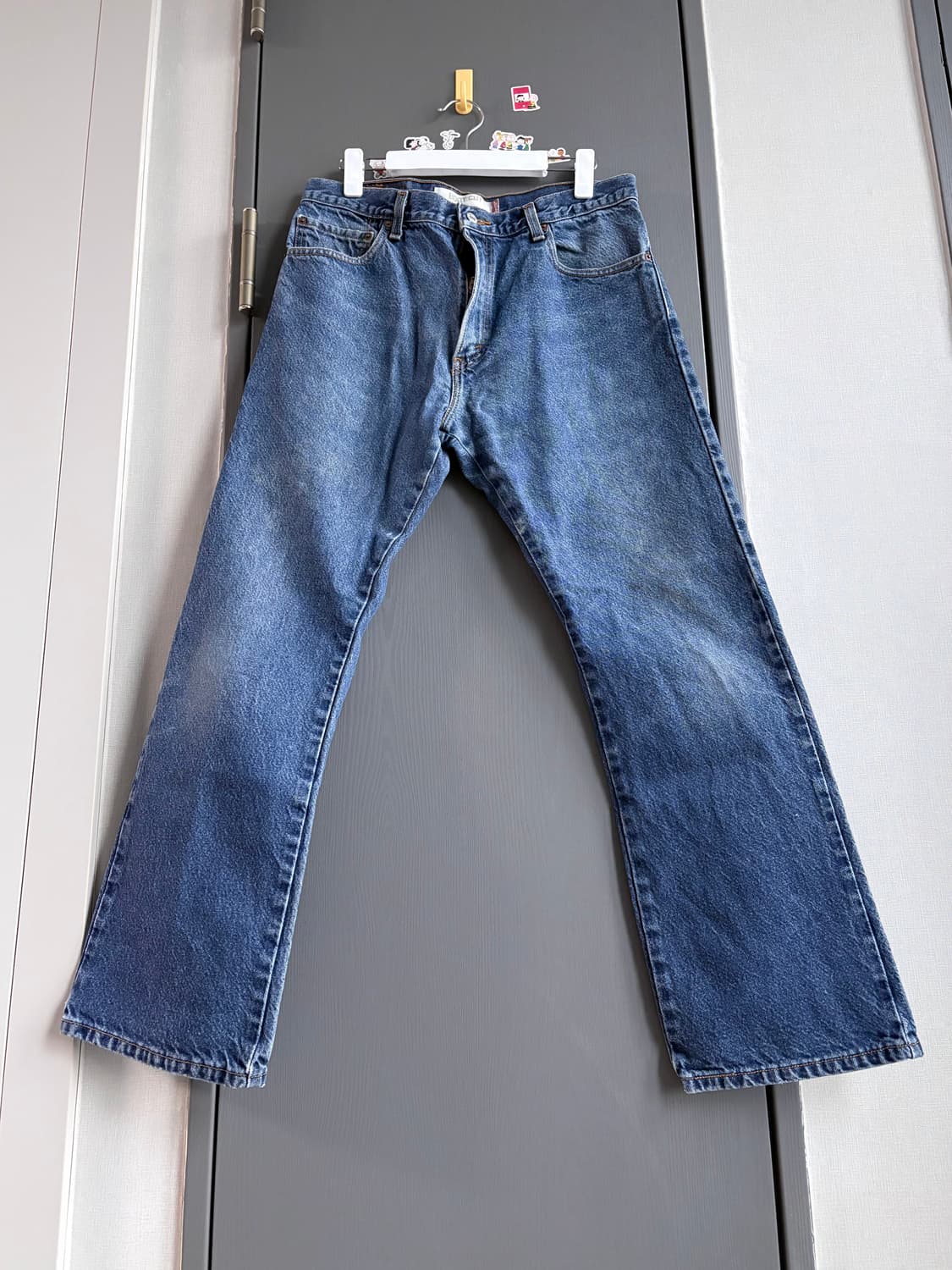 (34x30, 실측 32) 00s 리바이스 517 MEXICO 중청 상품이미지1