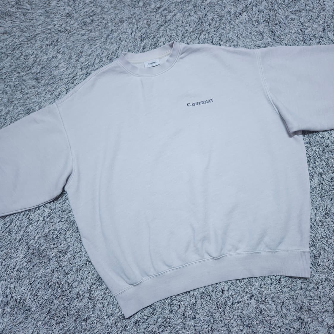 커버낫) L(110~) 남자 오버핏 맨투맨티셔츠 / 왕눈이샵 상품이미지2